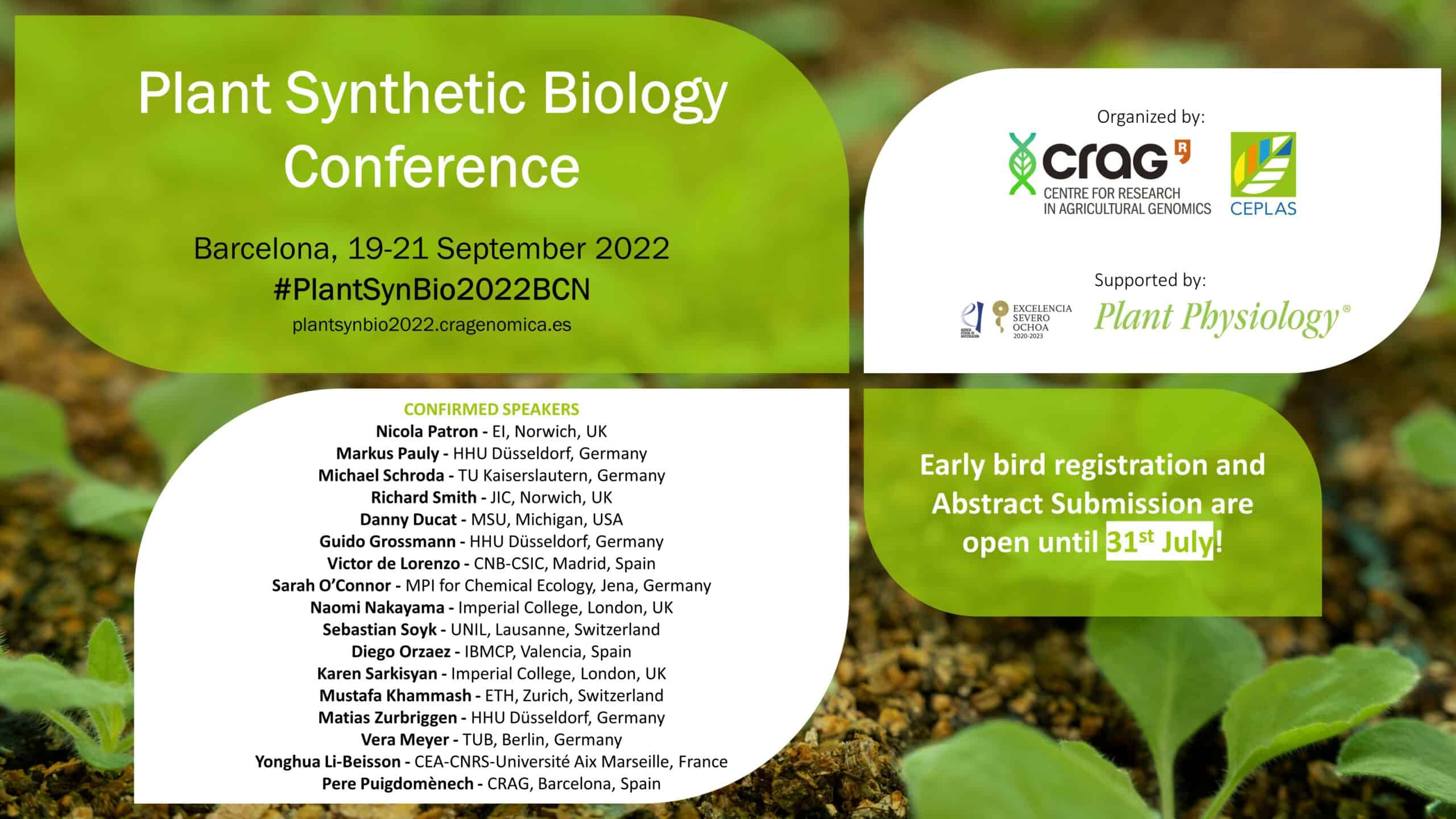 Plant Synthetic Biology Conference 2022 EPSO